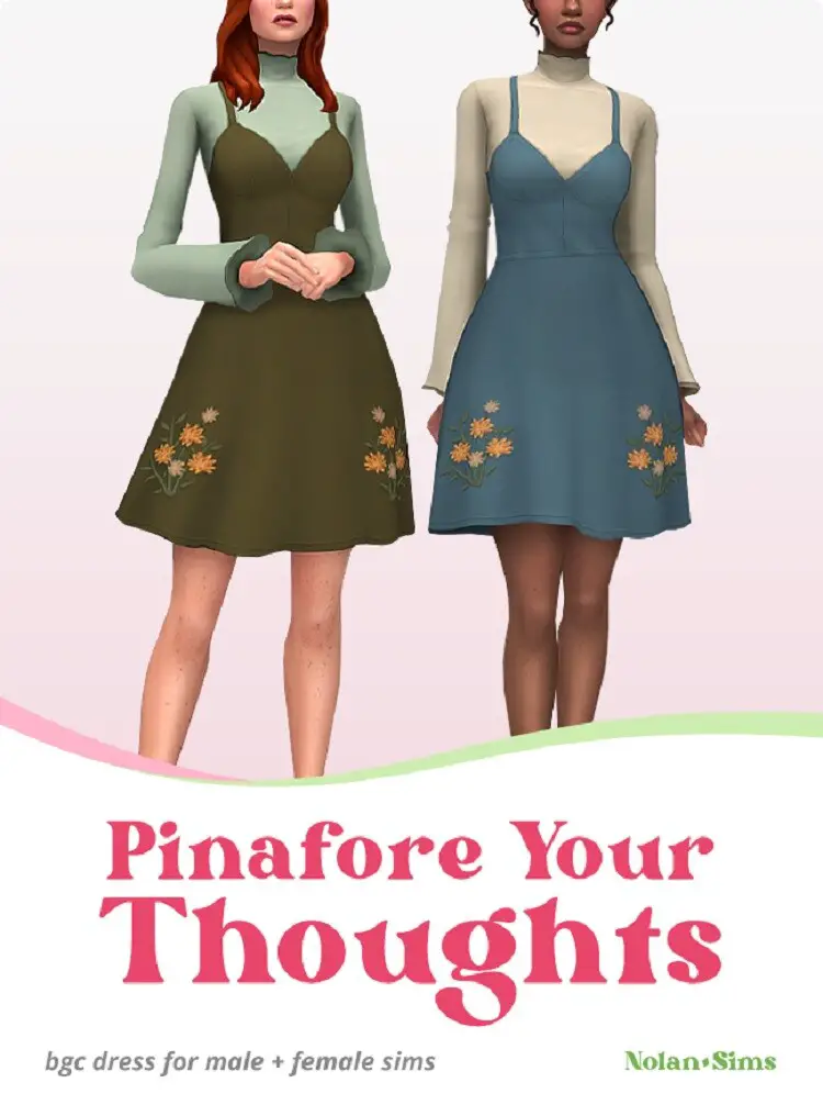 Pinafore Your Thoughts Dress