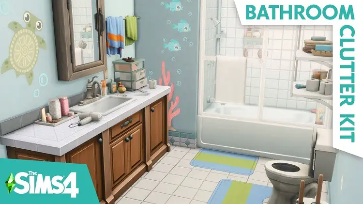 Sims 4 Bathroom Clutter