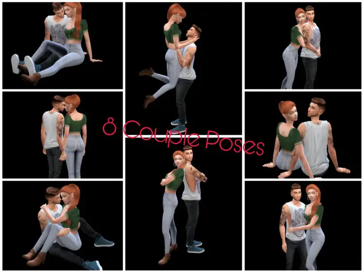 Sims 4 Couple Poses CC & Mods – Download (All Free)